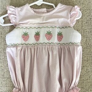 Shrimp and Grits Strawberry Smocked Bubble